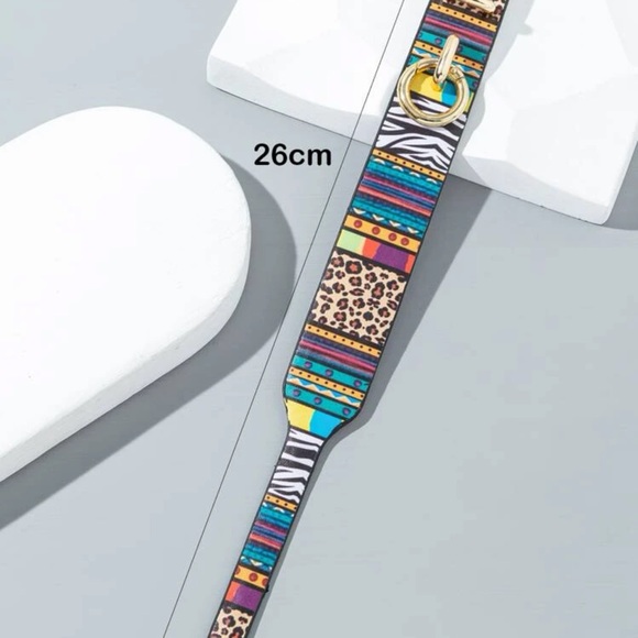 Leopard & Zebra Striped Pattern Bracelet - Picture 3 of 4